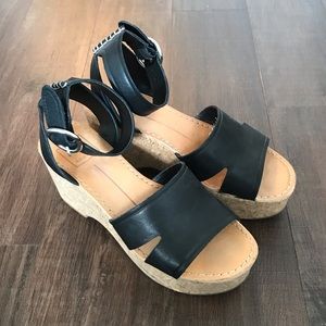 Dolce Vita Linda Cork Wedge Sandals